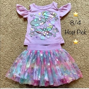 DC Superhero Outfit with Tutu